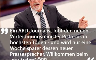 ARD-Journalist wird Pressesprecher im Verteidigungsministerium