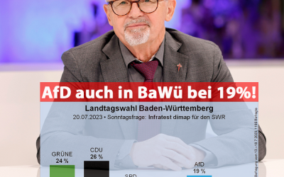 AfD in BaWü bei 19%