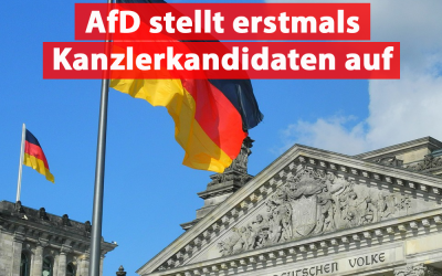 AfD stellt erstmals Kanzlerkandidaten auf