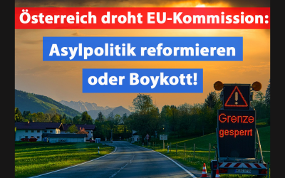 Migration: Österreich droht EU-Kommission