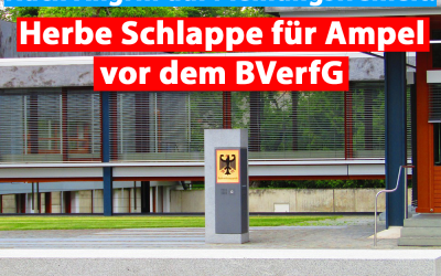 Ampel erleidet Schlappe vor BVerfG
