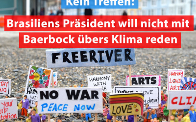 Ohrfeige: Brasiliens Präsident hat keine Zeit für Baerbock