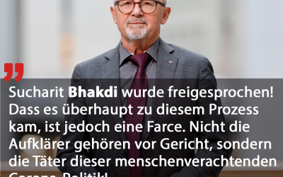Freispruch für Sucharit Bhakdi!