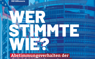 Meine neue Broschüre: Wer stimmte wie? Das Abstimmverhalten deutscher Parteien in Brüssel!