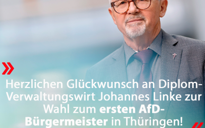 Erster AfD-Bürgermeister in Thüringen
