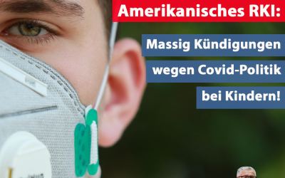 Wegen Corona-Politik bei Kindern: Viele Mitarbeiter des amerikanischen RKI kündigen
