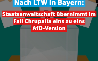 NACH LTW in Bayern: Staatsanwaltschaft korrigiert sich