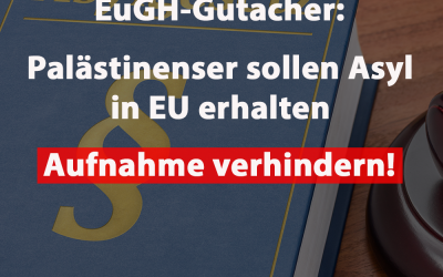 EuGH-Gutachter: Palästinenser sollen Asyl in der EU erhalten