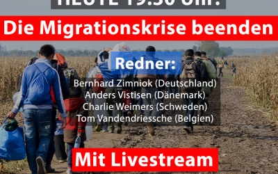 Veranstaltung HEUTE: Die Migrationskrise beenden