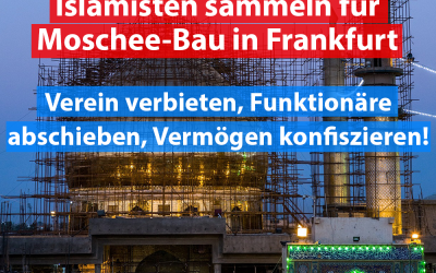 Islamisten sammeln für Moschee-Bau in Frankfurt