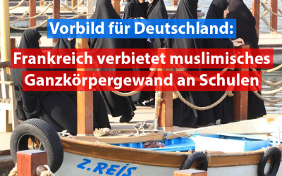 Frankreich verbietet muslimisches Gewand an Schulen