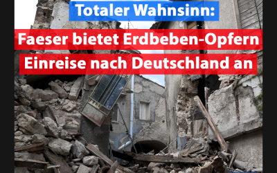 Faeser bietet Erdbebenopfern Visa an