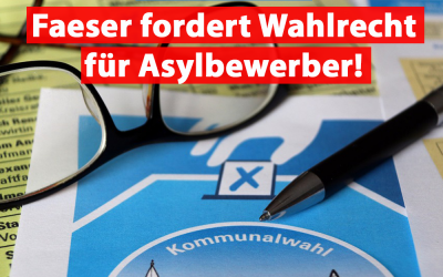 Faeser will Wahlrecht für Asylbewerber