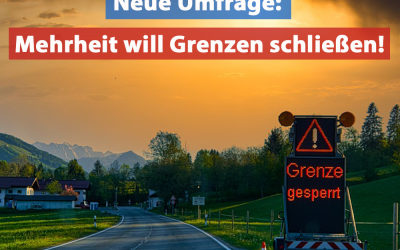Mehrheit der Bürger für Grenzschließung