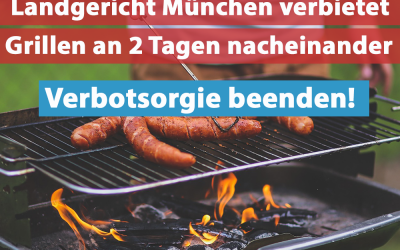 Verbotswahn: Grillverbot in München!