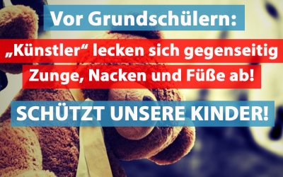 KRANK: Völlig perverse Aufführung vor Grundschülern!