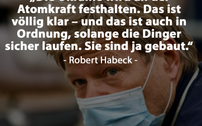 Habecks Loblied auf die ukrainische Atomkraft