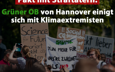 Grüner OB einigt sich mit Klimaextremisten