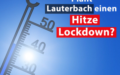 Plant Lauterbach den Hitze-Lockdown?
