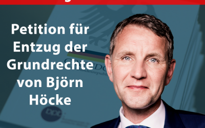 Petition will Höcke Grundrechte entziehen