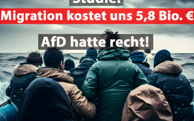 Studie: Migration ist massives Verlustgeschäft