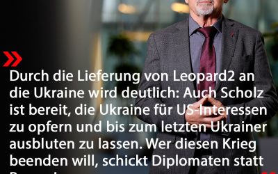 Deutschland liefert Kampfpanzer an Ukraine