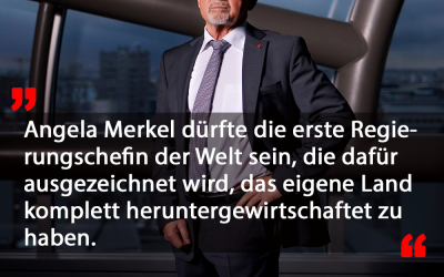 Merkel mit höchstem Verdienstorden ausgezeichnet