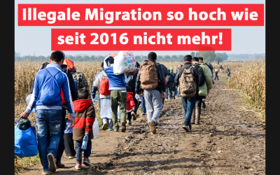 Illegale Migration so hoch wie seit 2016 nicht mehr