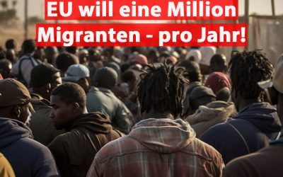 EU-Kommissarin fordert 1 Mio. Migranten pro Jahr
