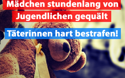 Migrantenkinder quälen stundenlang deutsches Mädchen