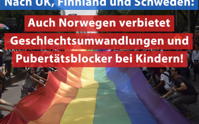 Norwegen verbietet Geschlechtsumwandlungen bei Kindern