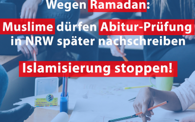 Wegen Ramadan: Muslimische Schüler in NRW dürfen Abitur später schreiben