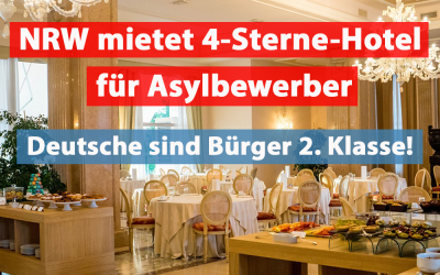 NRW will 4-Sterne-Hotel für Asylbewerber anmieten