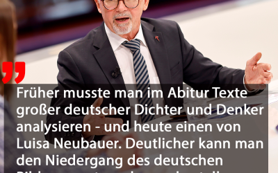 Text von Klimasektenanhängerin Neubauer in Abitur-Prüfung