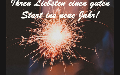 Einen guten Start ins neue Jahr!