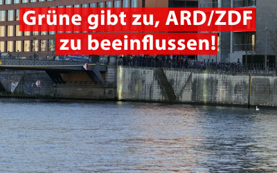 Zuwenig Anti-AfD-Propaganda: Grüne beeinflusst Tagesthemen