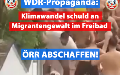 WDR: Klimawandel schuld für Migrantengewalt
