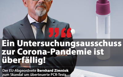 Nächster Skandal: Zu hohe Erstattung für PCR-Tests