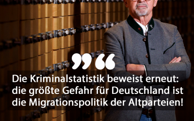 Migranten-Kriminalität steigt weiter rasant an