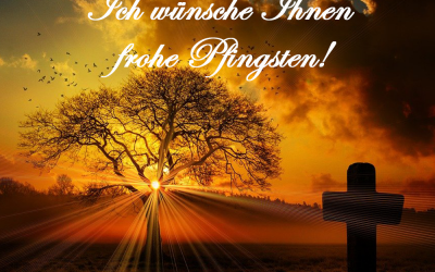 Ich wünsche frohe Pfingsten!