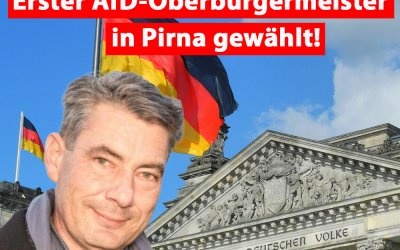 HISTORISCH: Erster AfD-Oberbürgermeister gewählt!