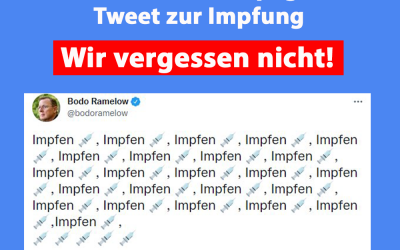 Ramelow löscht Impf-Tweet