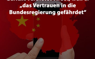 Gericht verbietet kritische Berichterstattung über Regierung!