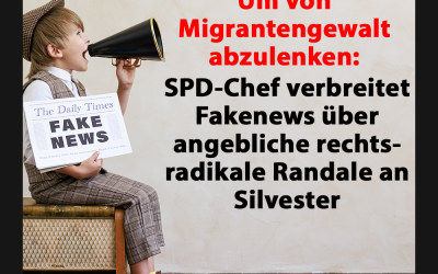 SPD-Chef verbreitet Fakenews über angebliche Rechtsextremisten an Silvester