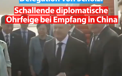 Scholz mit Blamage in China