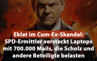 Skandal im Cum-Ex Ausschuss: SPD-Mann versteckt Laptops mit E-Mails