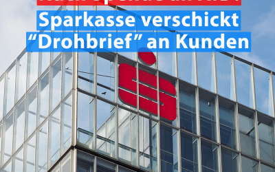 Wegen Spende an AfD: Sparkasse mit „Drohbrief“ an Kunden
