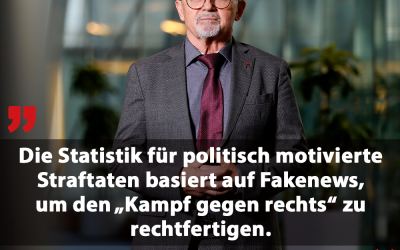 Statistik für politisch motivierte Straftaten ist Fakenews pur