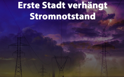 Stromnotstand in deutscher Stadt