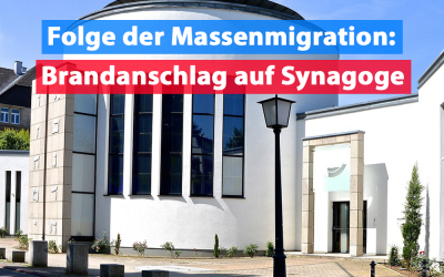 Brandanschlag auf Synagoge!